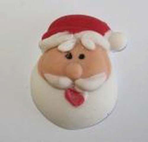 Santa Claus Silicone Mould - Click Image to Close